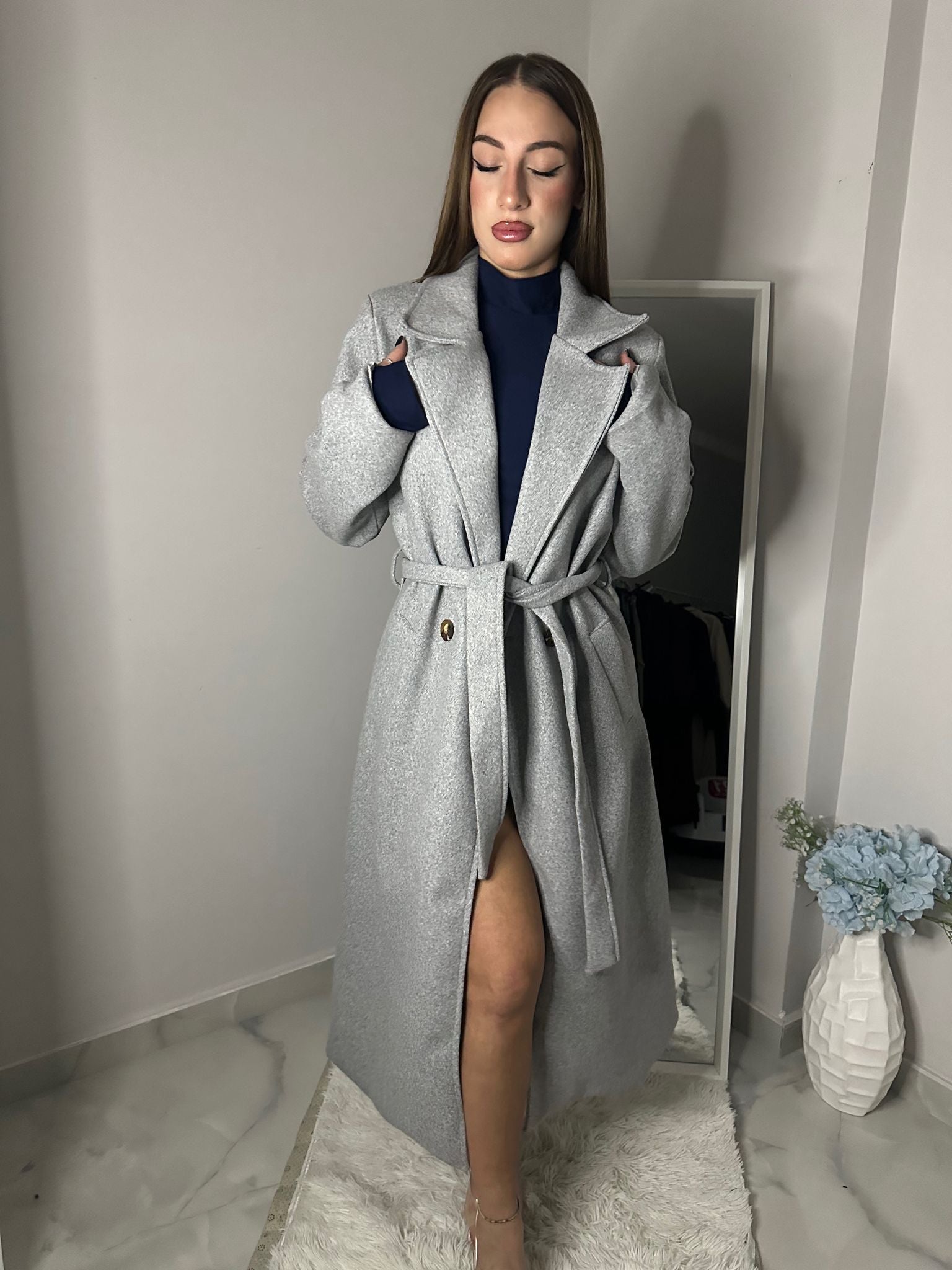 CAPPOTTO CHARLOTTE grigio