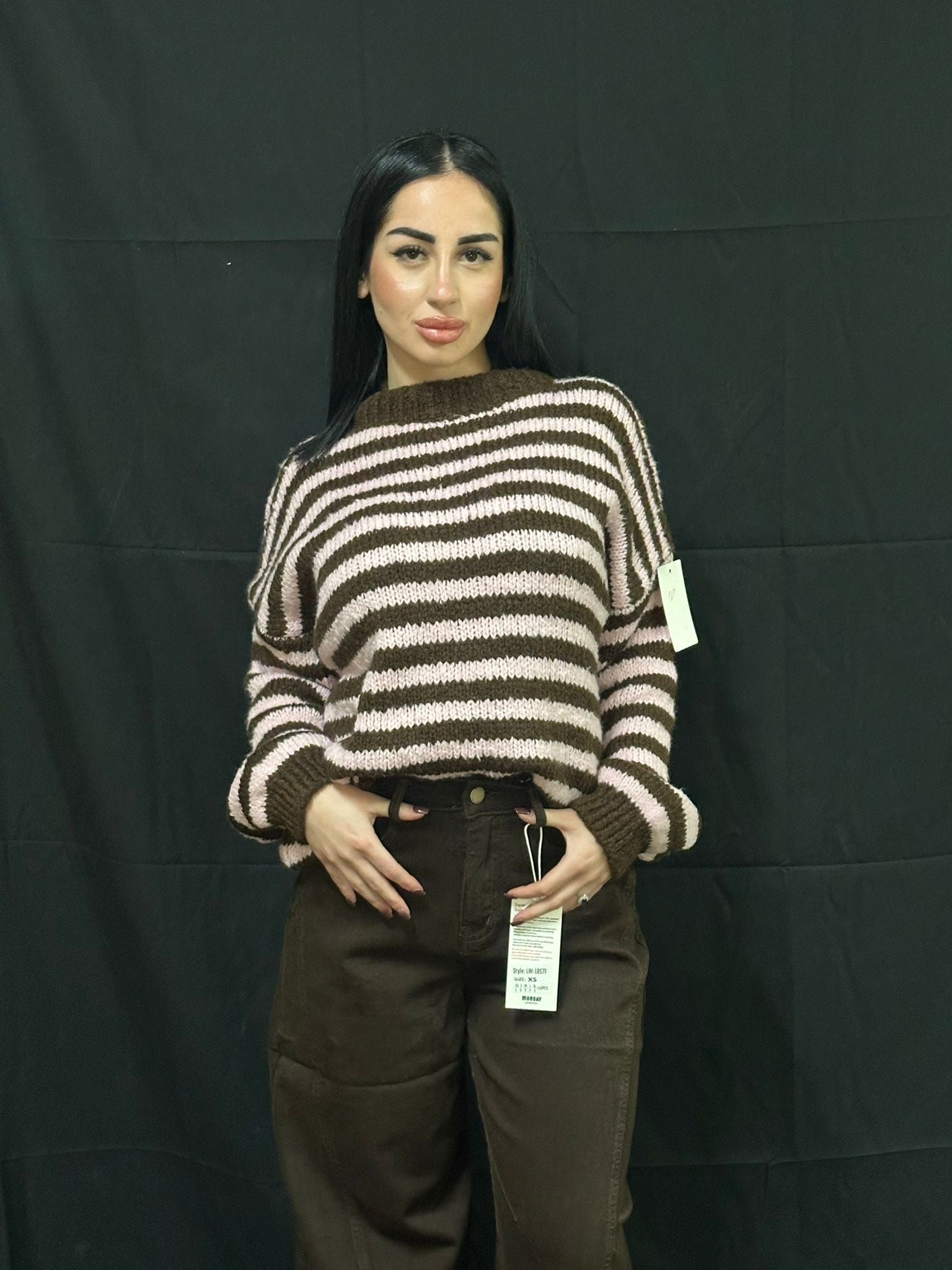 MAGLIONCINO A RIGHE 16€