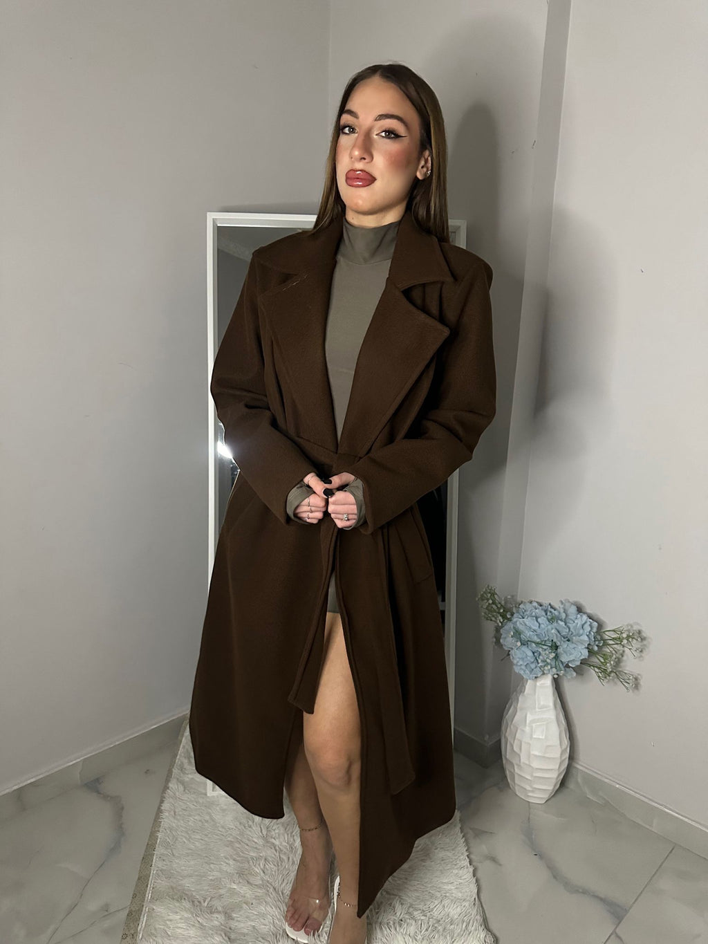 CAPPOTTO CHARLOTTE marrone