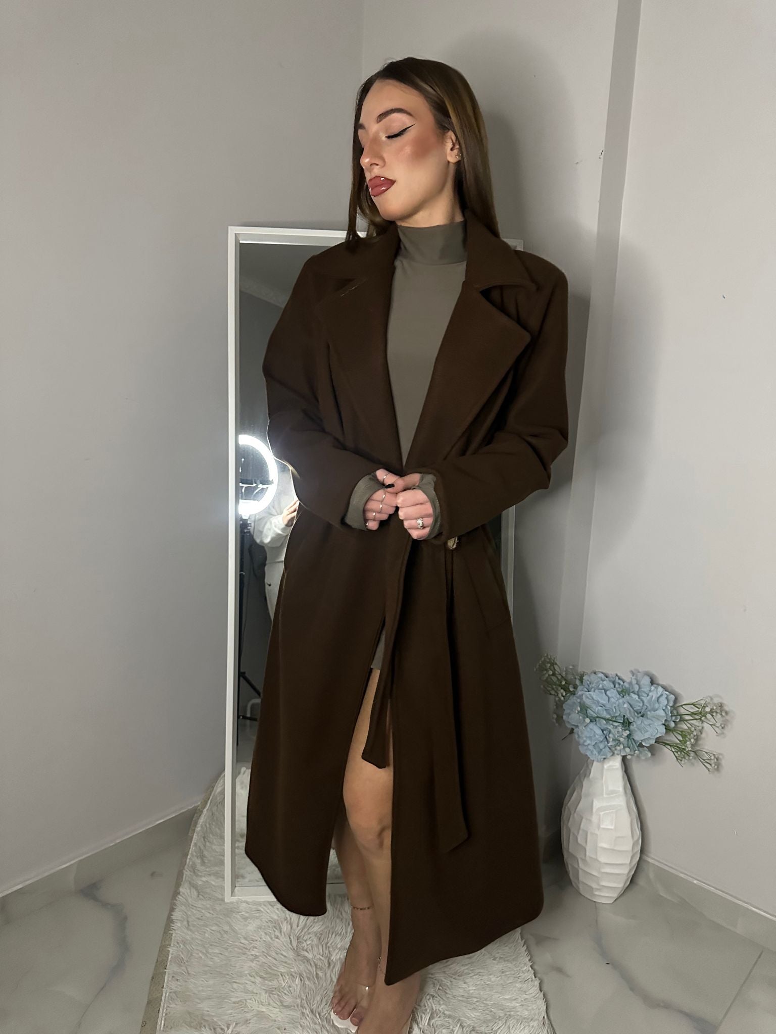 CAPPOTTO CHARLOTTE marrone