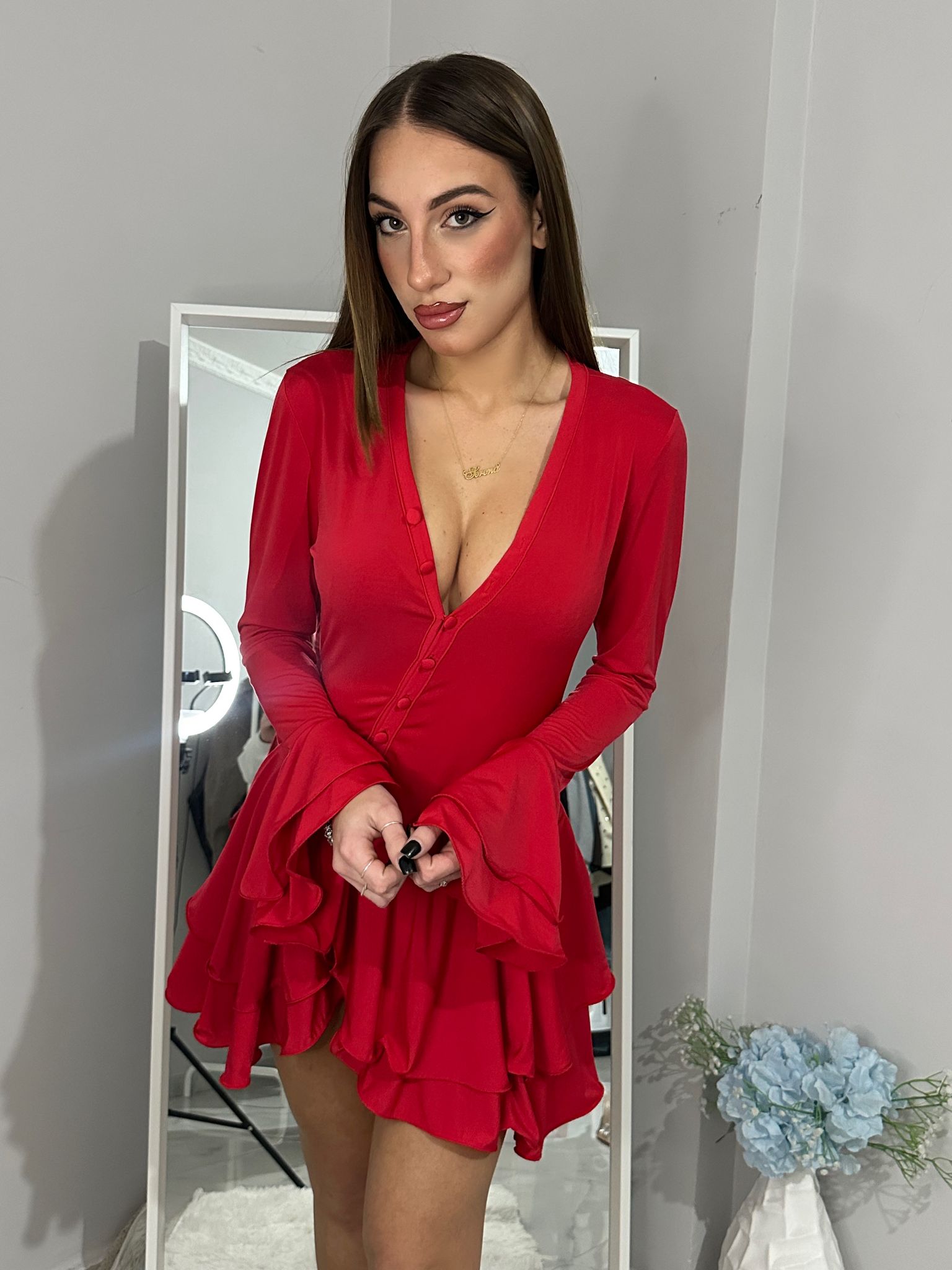 VESTITINO LUCY ROSSO