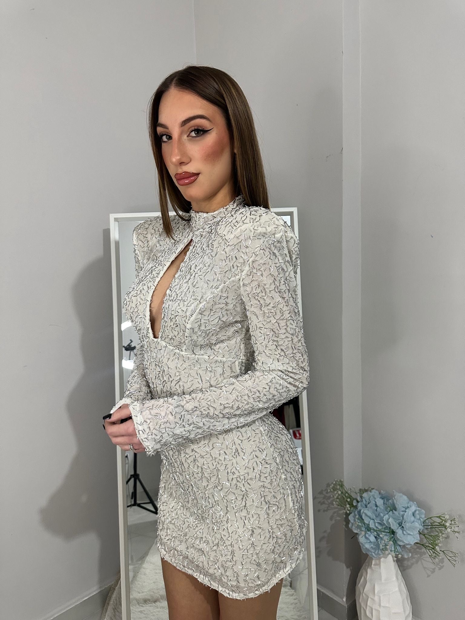 VESTITINO CELINE bianco