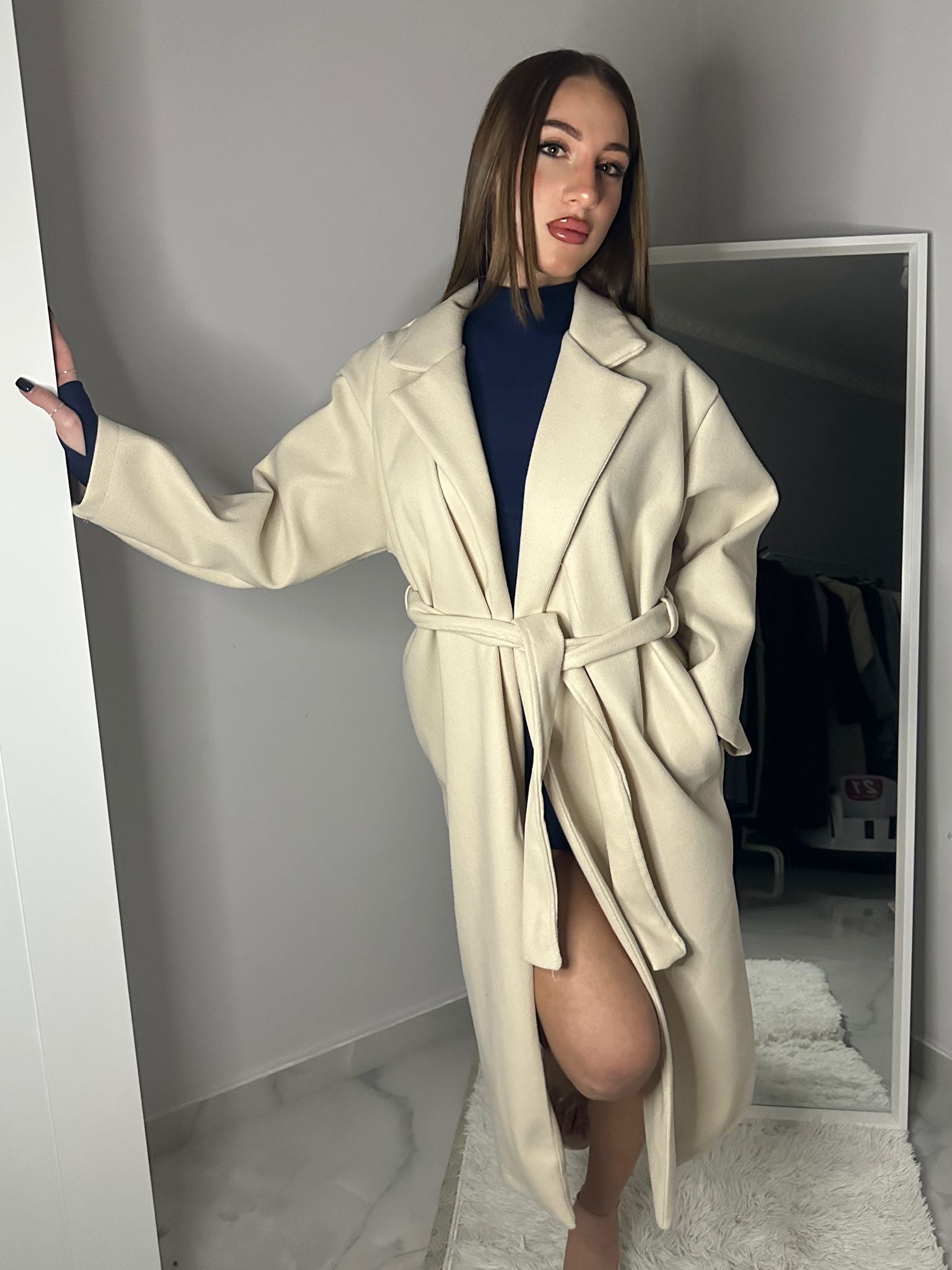 CAPPOTTO CHARLOTTE panna