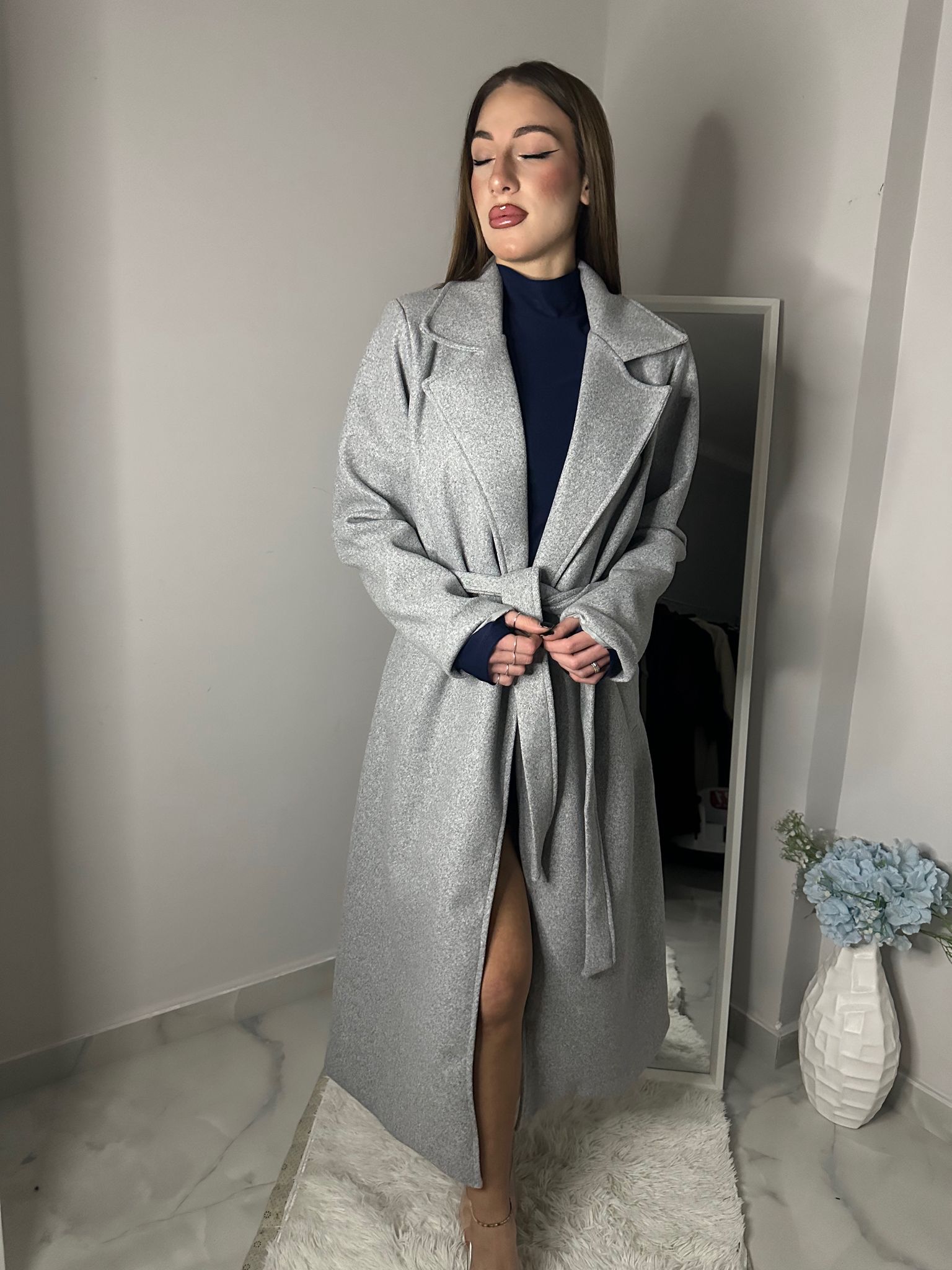 CAPPOTTO CHARLOTTE grigio