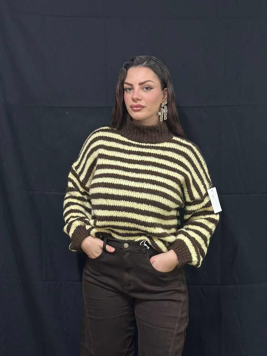 Maglione a righe 16,00€