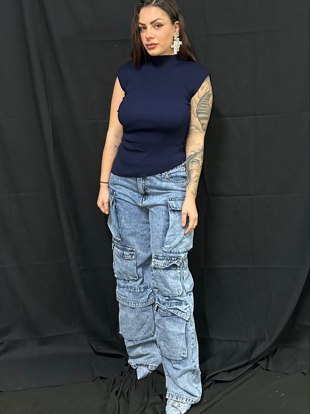 JEANS CARGO 10,00€