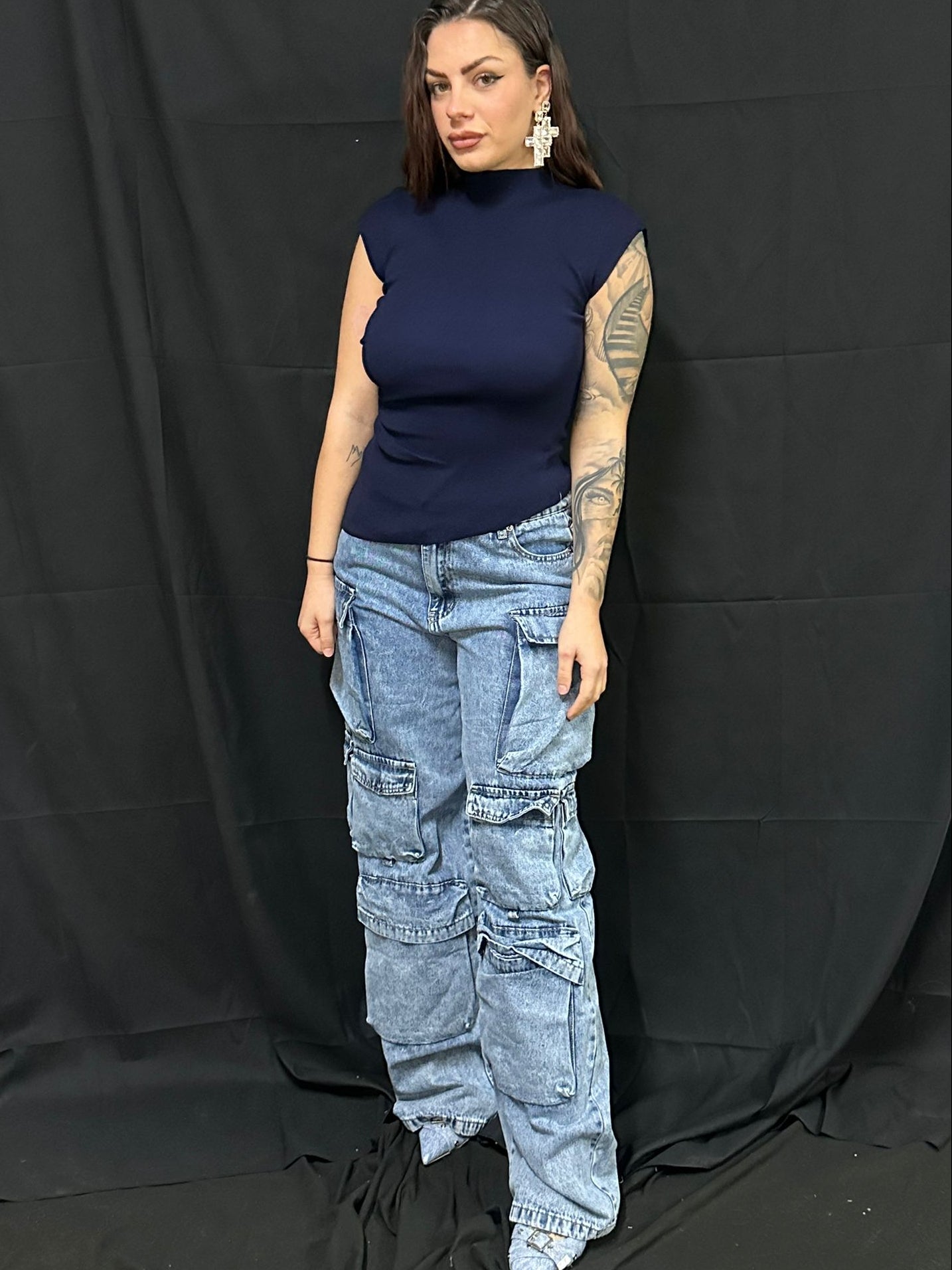 JEANS CARGO 10,00€